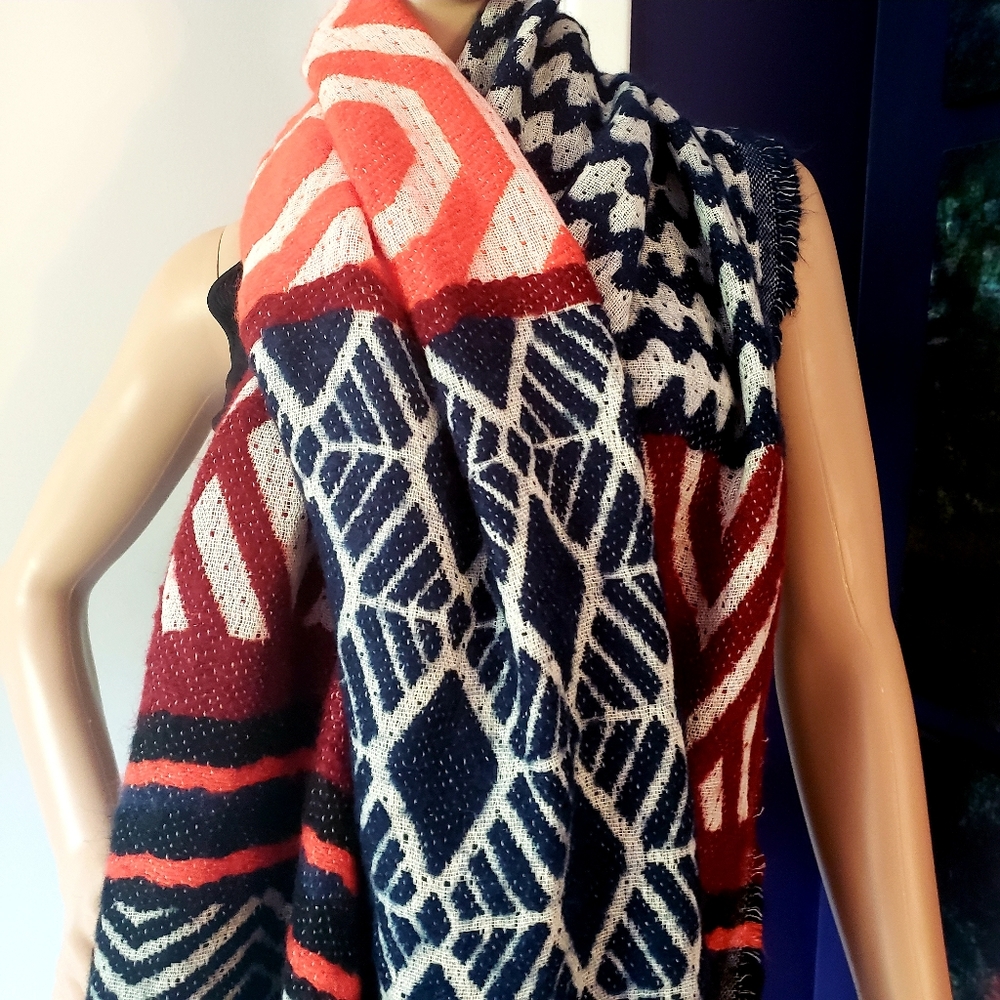 Free People Santa Rosa Pattern Scarf - Picture 5 of 6